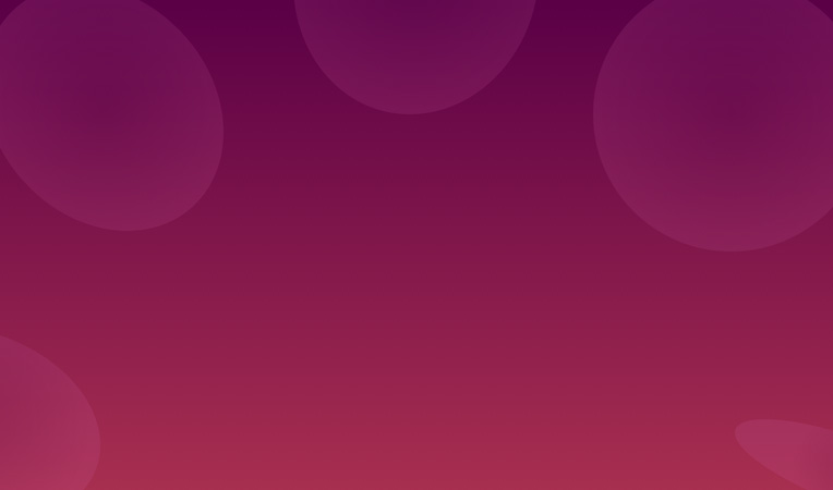 以深粉紅色漸層為背景的經期追蹤卡片，顯示白色經期追蹤圖像