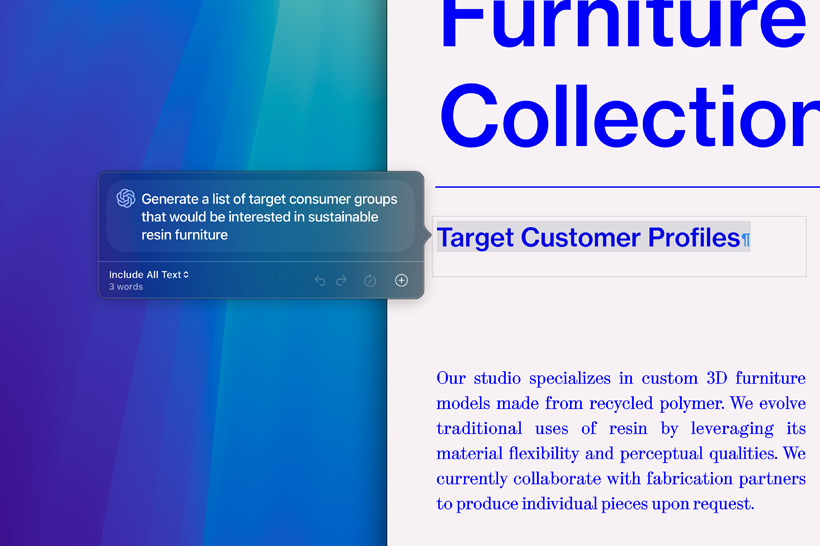 Az Apple Intelligence-alapú Íráseszközök egy tanulmányt összegez
